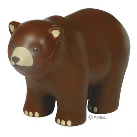 Custom Logo Bear Stress Toy