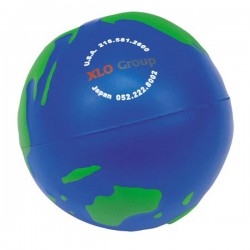 Custom Logo Earth Ball Stress Toy Custom Logo Earth Ball Stress Toy