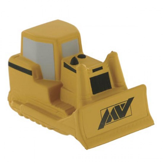 Custom Logo Bulldozer Stress Toy