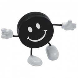 Custom Logo Hockey Puck Figure Stress Toy