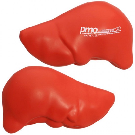 Custom Logo Liver Stress Toy