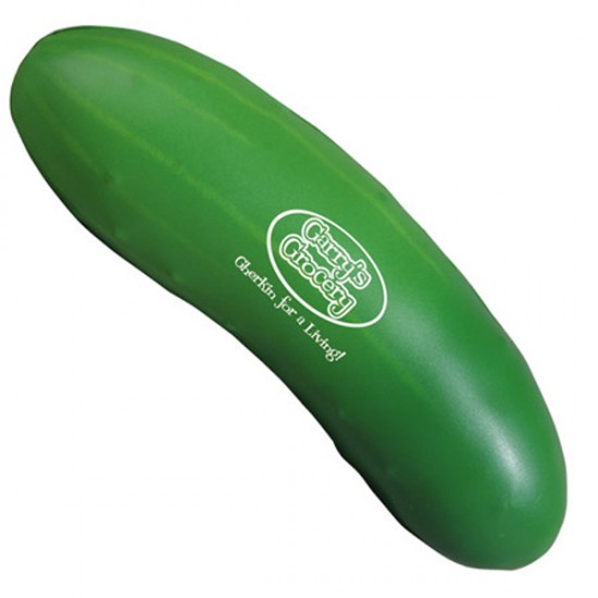 Custom Logo Cucumber Stress Toy