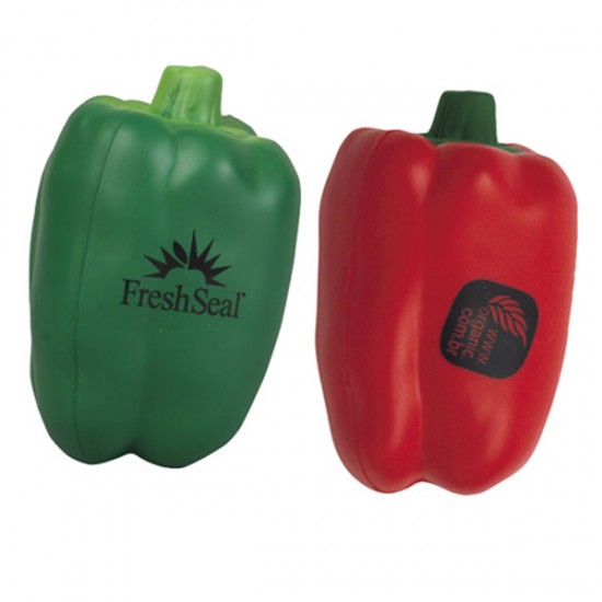 Custom Logo Bell Pepper Stress Toy