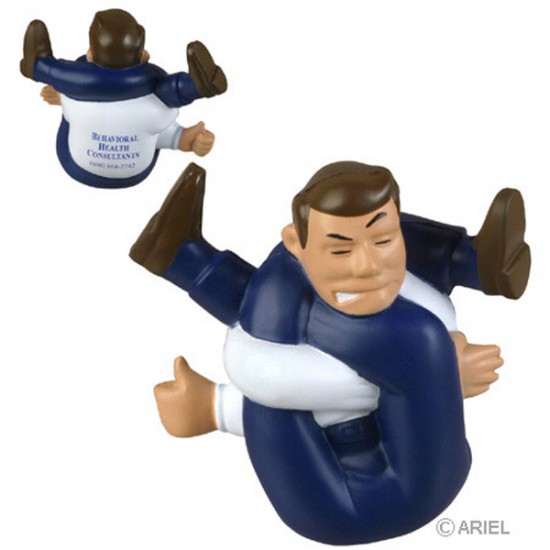 Custom Logo Stressed Out Man Stress Toy