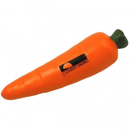 Custom Logo Carrot Stress Toy