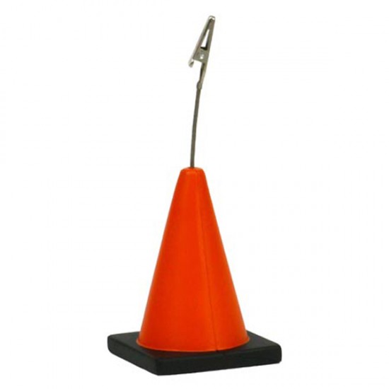 Custom Logo Construction Cone Memo Holder/ Stress Toy