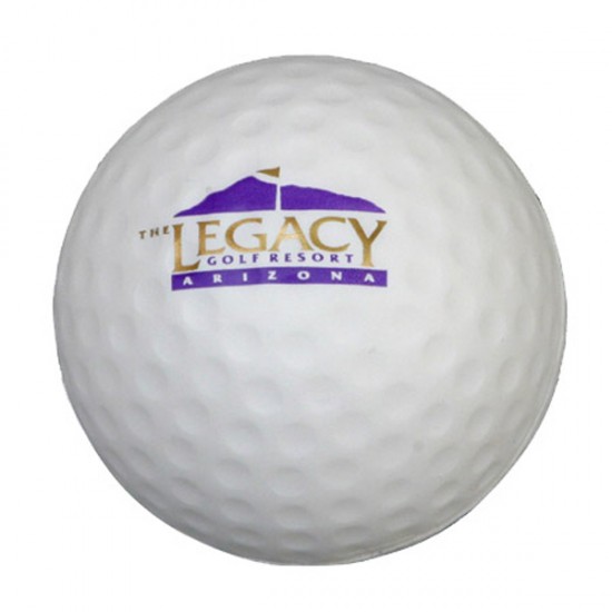 Custom Logo Golf Ball Stress Toy