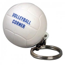 Custom Logo Volleyball Key Chain/ Stress Toy Custom Logo Volleyball Key Chain/ Stress Toy