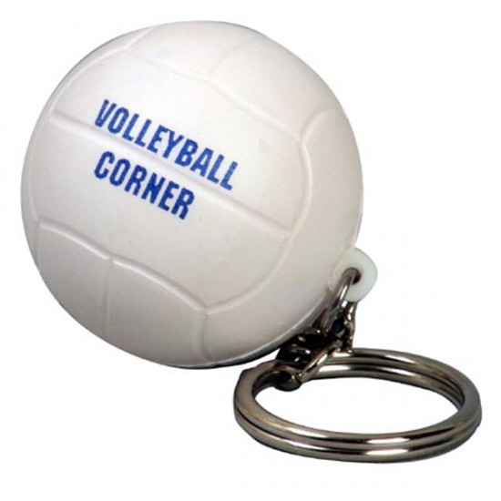 Custom Logo Volleyball Key Chain/ Stress Toy