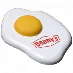 Custom Logo Fried Egg Stress Toy