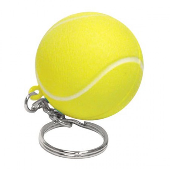 Custom Logo Tennis Ball Key Chain/ Stress Toy