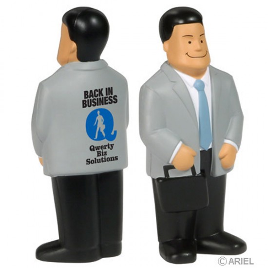 Custom Logo Business Man Stress Toy