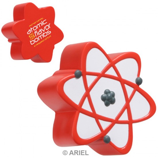 Custom Logo Atomic Symbol Stress Toy