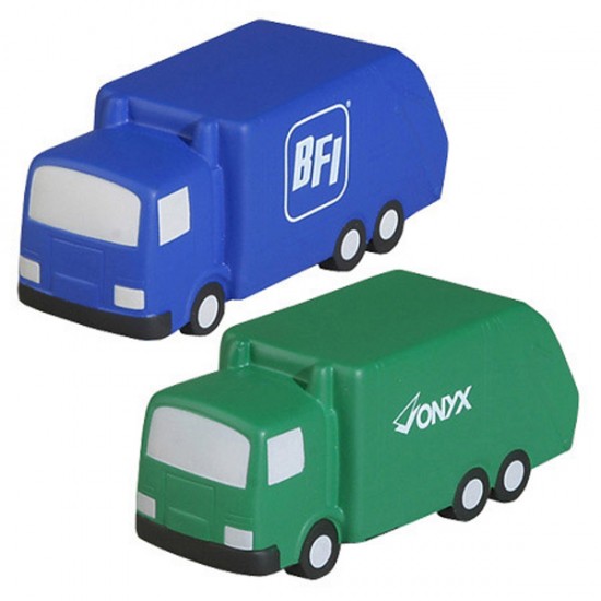 Custom Logo Garbage Truck Stress Toy