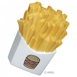 Custom Logo French Fries Stress Toy