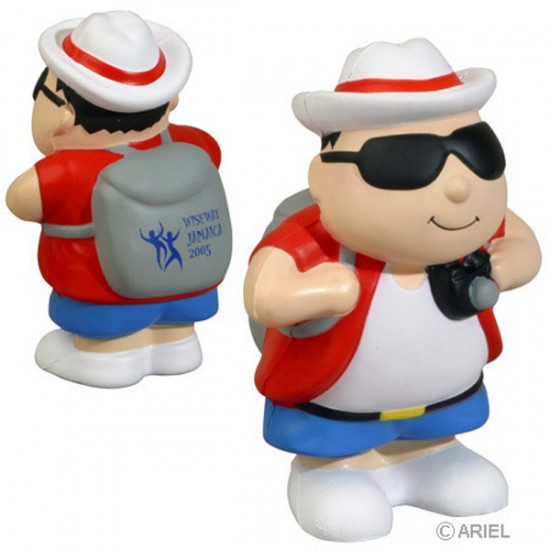 Custom Logo Tourist Stress Toy