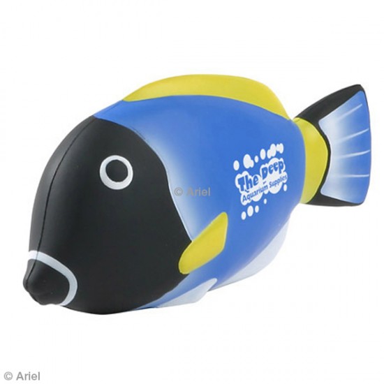 Custom Logo Blue Tang Fish Stress Toy