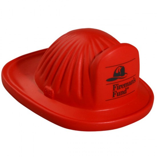 Custom Logo Fire Helmet Stress Toy