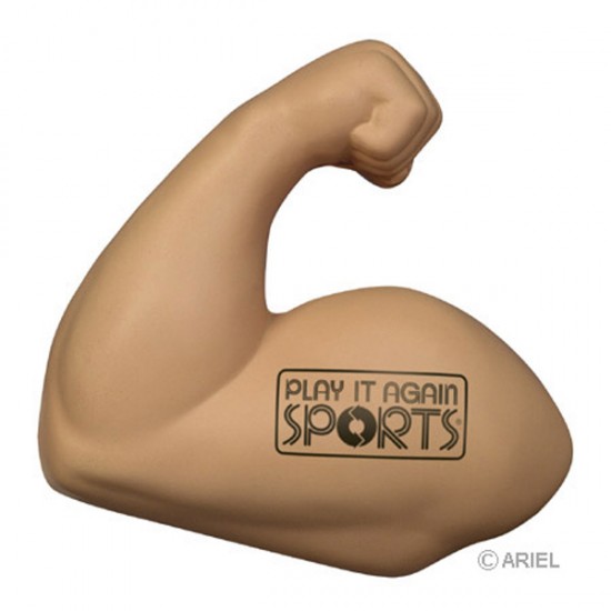 Custom Logo Muscle Arm Stress Toy