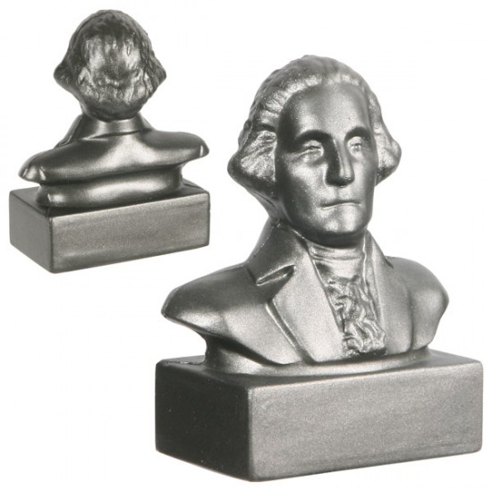 Custom Logo George Washington Bust Stress Toys