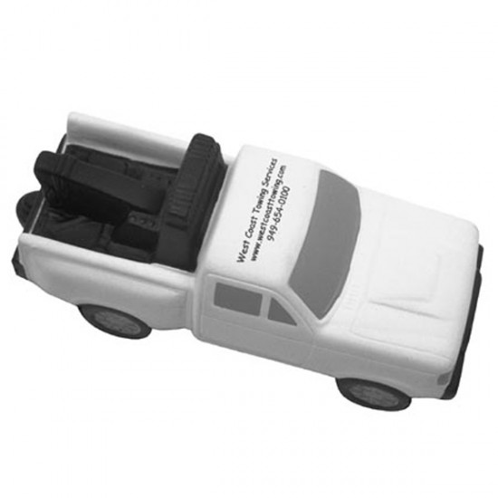 Custom Logo Tow Truck Stress Toy