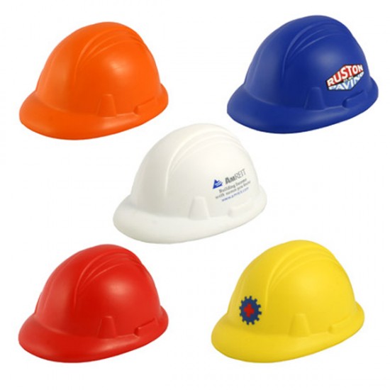 Custom Logo Hard Hat Stress Toy