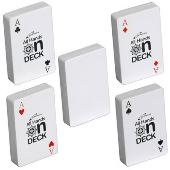 Custom Logo Deck of Cards Stress Toys
