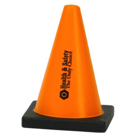 Custom Logo Construction Cone Stress Toy