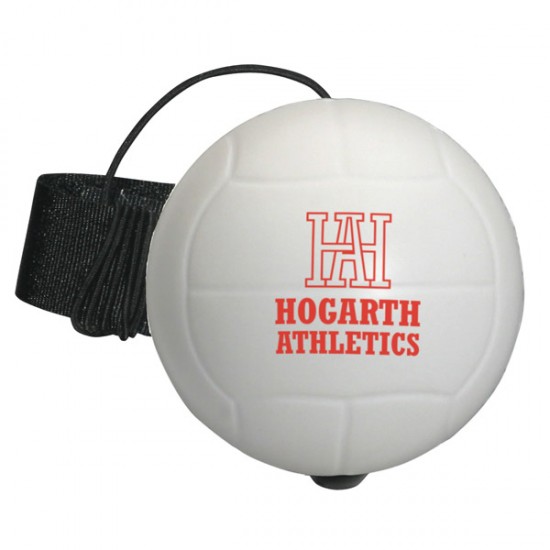 Custom Logo Volley Ball Yo-Yo Bungee Stress Toy