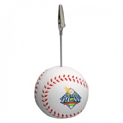 Custom Logo Baseball Memo Holder/ Stress Toy Custom Logo Baseball Memo Holder/ Stress Toy