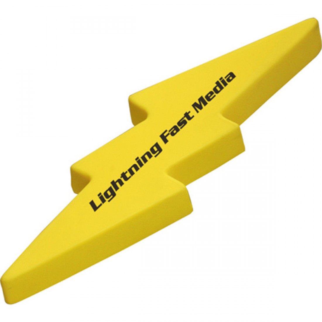 Custom Logo Lightning Bolt Shaped Stress Toy