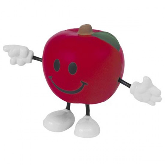 Custom Logo Apple Figure Squeeze Toy