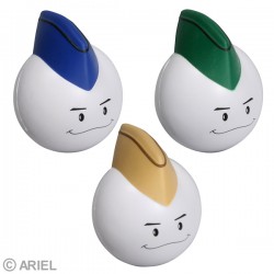 Custom Logo Cadet Mad Cap Stress Toy Custom Logo Cadet Mad Cap Stress Toy