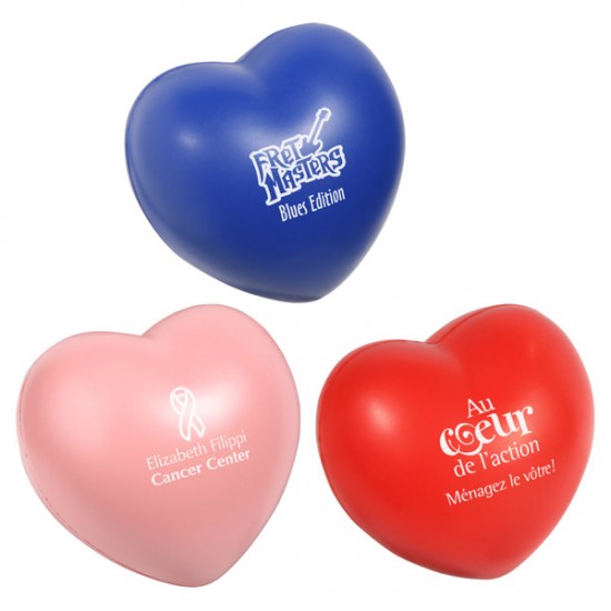 Custom Logo Valentine Heart Stress Toy