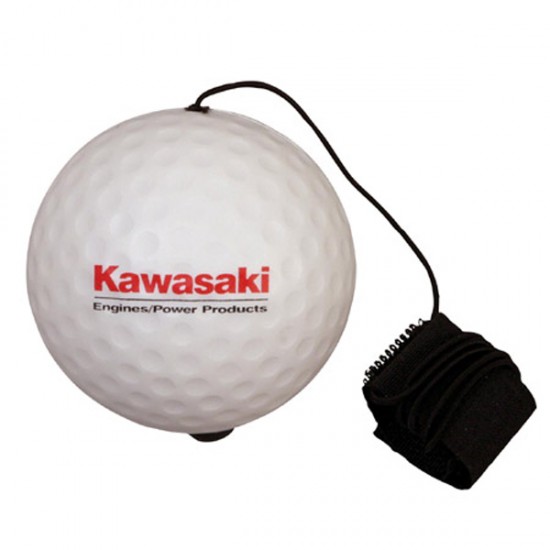 Custom Logo Golf Ball Yo-Yo Bungee Stress Toy