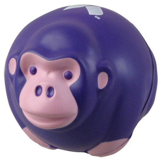 Custom Logo Monkey Ball Stress Toy