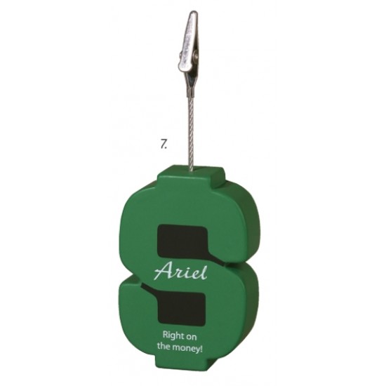 Custom Logo Dollar Sign Memo Holder/ Stress Toy Custom Logo Dollar Sign Memo Holder/ Stress Toy