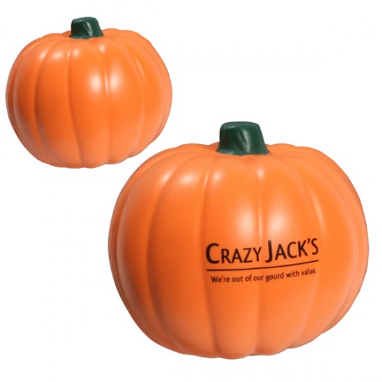 Custom Logo Pumpkin Stress Toy