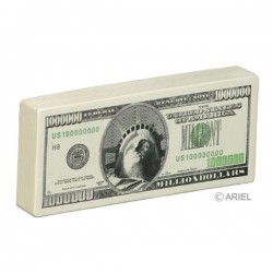 Custom Logo Million Dollar Bill Shaped Stress Toy Custom Logo Million Dollar Bill Shaped Stress Toy