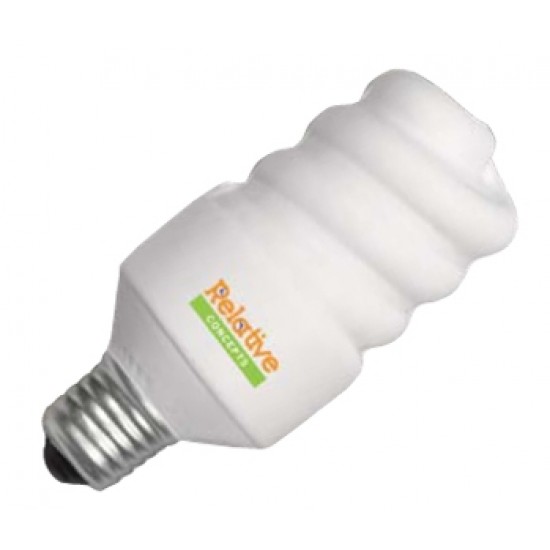Custom Logo Mini Energy Saver Lightbulb Stress Toy