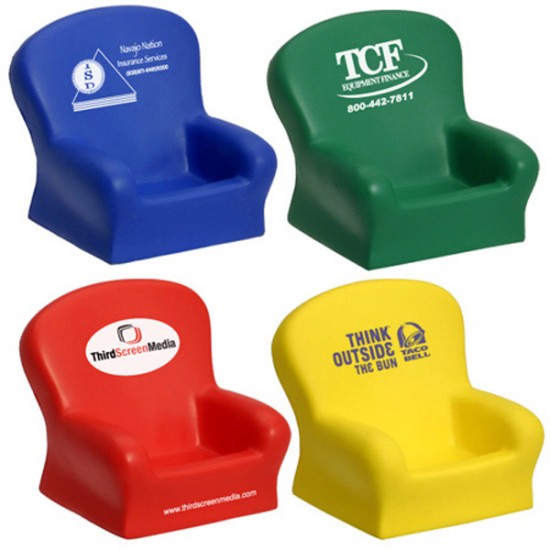 Custom Logo Chair Cell Phone Holder/ Stress Toys