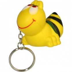Custom Logo Bee Key Chain/ Stress Toy Custom Logo Bee Key Chain/ Stress Toy