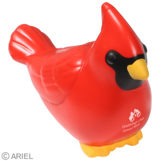 Custom Logo Cardinal Stress Toy