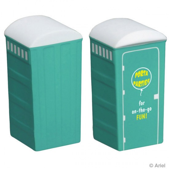 Custom Logo Porta-Potty Stress Toy