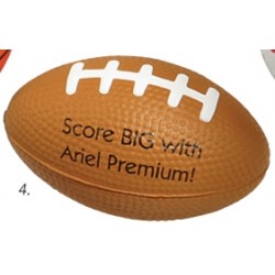 Custom Logo Gel-ee Gripper Football Stress Ball Custom Logo Gel-ee Gripper Football Stress Ball