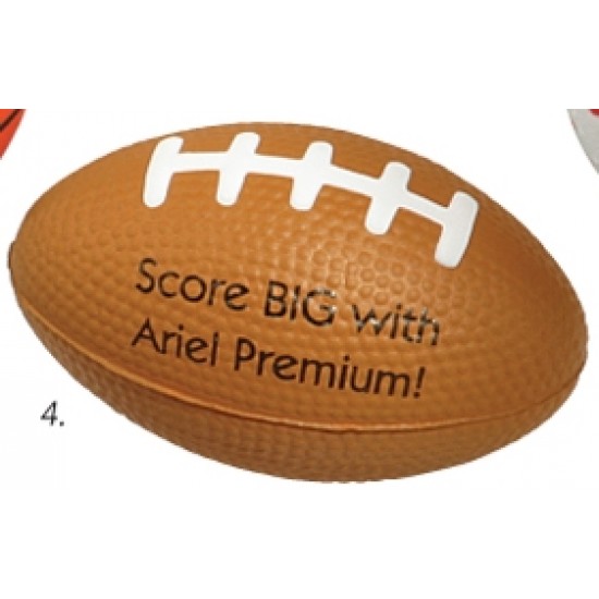 Custom Logo Gel-ee Gripper Football Stress Ball