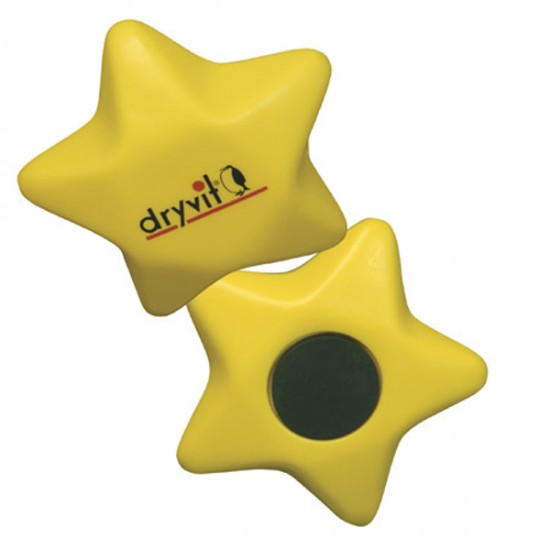 Custom Logo Star Magnet & Stress Toy