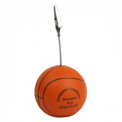 Custom Logo Basketball Memo Holder/ Stress Toy Custom Logo Basketball Memo Holder/ Stress Toy