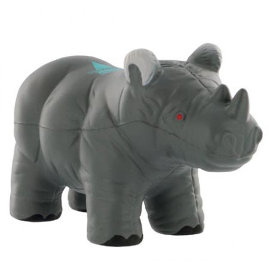 Custom Logo Rhino Stress Toy