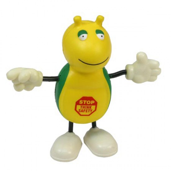 Custom Logo Cute Bug Figure Stress Toy